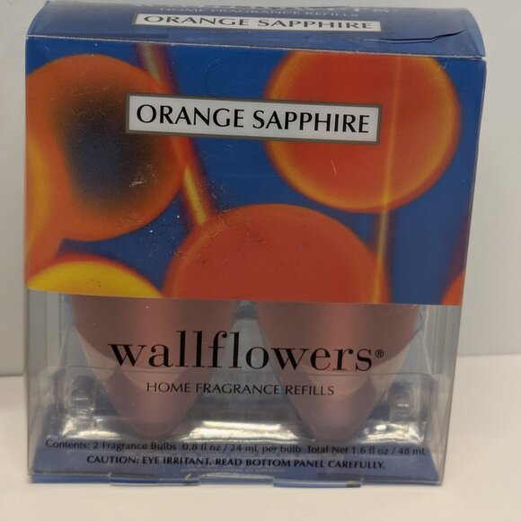 Bath & Body Works Rhinestone Wallflower Scent Diffuser & Orange Sapphire Bulbs - Picture 2 of 6